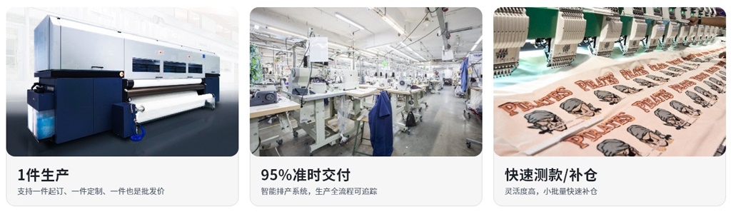 米圣科技pod一件定制平台小单快反模式